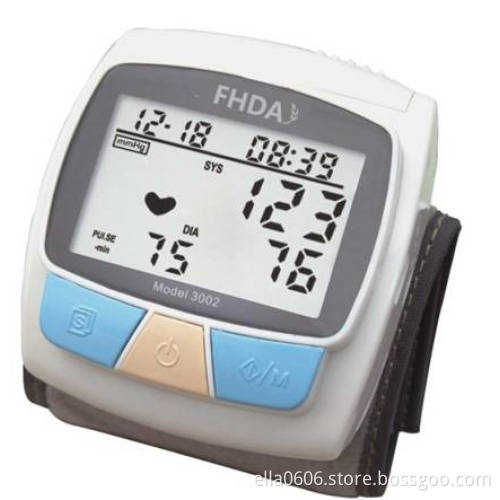 Portable Wrist Blood Pressure Monitor